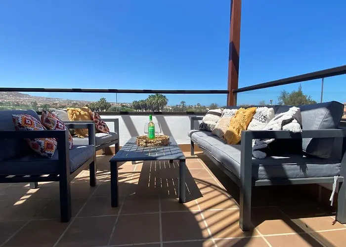Sunny Luxury With Two Great Sunny - Level Terraces, Two Swimming Pools, In A New Complex Pueblo Majorero, Close To Fuerteventura Golf Club, Next To The , Atlantico Shopping Mall And Casino In Apartamento
