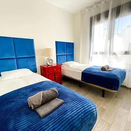 Sunny Luxury With Two Great Sunny - Level Terraces, Two Swimming Pools, In A New Complex Pueblo Majorero, Close To Fuerteventura Golf Club, Next To The , Atlantico Shopping Mall And Casino In Lejlighed Caleta De Fuste