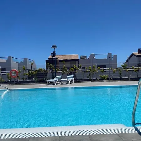 Sunny Luxury With Two Great Sunny - Level Terraces, Two Swimming Pools, In A New Complex Pueblo Majorero, Close To Fuerteventura Golf Club, Next To The , Atlantico Shopping Mall And Casino In Lejlighed Caleta De Fuste