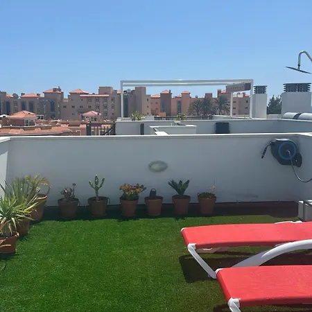 Sunny Luxury With Two Great Sunny - Level Terraces, Two Swimming Pools, In A New Complex Pueblo Majorero, Close To Fuerteventura Golf Club, Next To The , Atlantico Shopping Mall And Casino In Lejlighed Caleta De Fuste